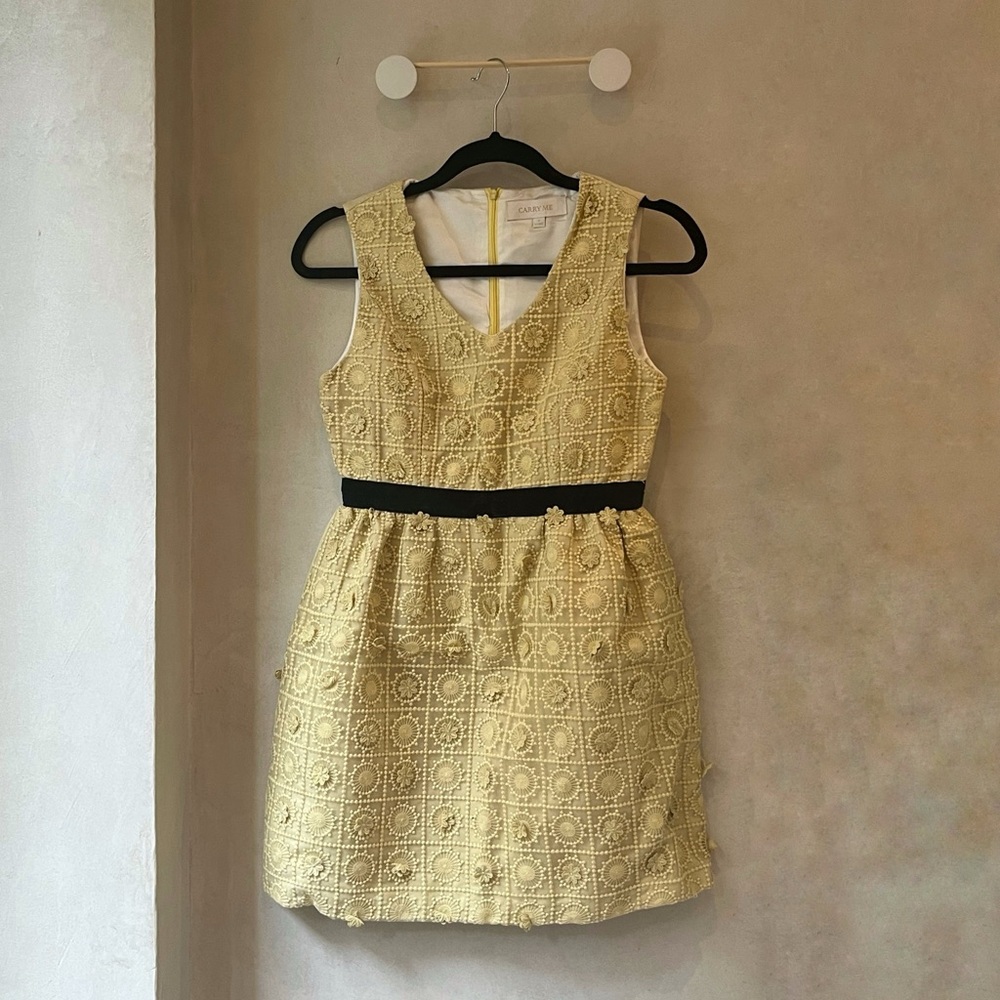 Pastel Yellow Dress